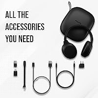 Philips Over-Ear Wireless Headphones with Noise Cancelling and Removable Mic — image 2