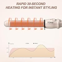 ToMe 1-Inch Ceramic Curling Wand — image 3