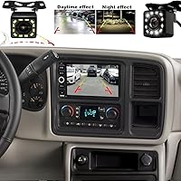 LITCOMFY QLED Radio for Chevy Silverado, GMC Sierra, Hummer H2 (2003-2006) — image 4