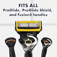 Gillette ProGlide Shield Men's Razor with Precision Trimmer, 5 Blades, Handle + 4 Blade Refills — image 8