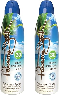 Panama Jack Continuous Spray Sunscreen SPF 30, 5.5oz