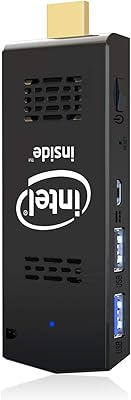 AKLWY Mini PC Stick 128GB 4GB RAM