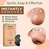 Sanfe Deep Purifying Nose Strips with Fuji Green Tea & Witch Hazel – Pack of 6 — image 2