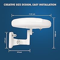 1byone Outdoor TV Antenna 360° Omni-Directional — image 6