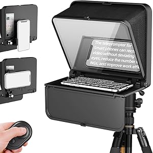 LENSGO TC7S Portable Teleprompter for Phone Review