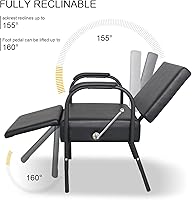 Paddie Reclining Salon Chair — image 4