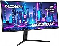 Deco Gear VIEW401 40-inch Curved Ultrawide Nano IPS Monitor — image 1