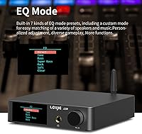 LOXJIE A30 Desktop Stereo HiFi Audio Power Amplifier & Headphone Amplifier — image 3