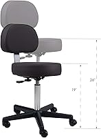 EarthLite Pneumatic Massage Salon Drafting Stool — image 2