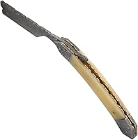 Old Ram Damascus Steel Straight Razor — image 6