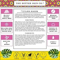 The Better Skin Co. Lava Magik Face Cleanser, Scrub & Mask 4oz — image 4