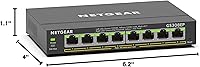 NETGEAR GS308EP 8-Port PoE Gigabit Ethernet Switch — image 7
