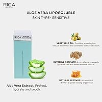 Rica Aloe Vera Roll-On Wax Kit (Set of 2 Refill Wax) 100mL — image 2