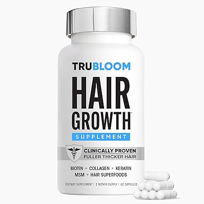 Tru Bloom Hair Growth Vitamins - 2 Month Supply