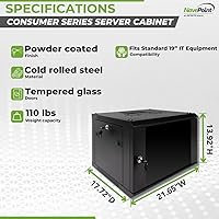 NavePoint 6U Server Rack Enclosure — image 4
