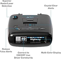 Escort X80 Radar Detector — image 2
