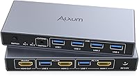 Alxum 2-in-1 USB A HDMI KVM Switch — image 1
