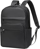 SUIKIHUM Black Laptop Backpack for Men, 16-inch, Water-Resistant — image 1