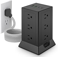 Hozzx Power Strip Tower Q18-6.5FT — image 1