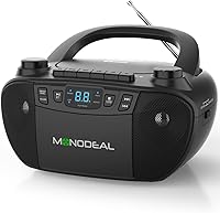 MONODEAL CD1016 Cassette Tape Player with Bluetooth — image 1