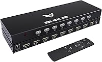 DiamondTiger 8-Port HDMI Switch 4K 30Hz — image 1