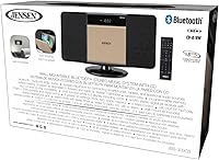 Jensen JBS-300 Champagne Gold Bluetooth Stereo Music System — image 9