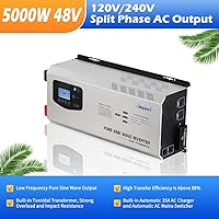 Ampinvt 5000W 48V Pure Sine Wave Inverter — image 2