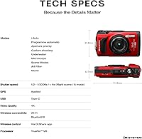 OM System Olympus Tough TG-7 Underwater Camera — image 6