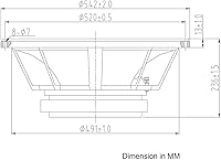 Sound Town STLF-21500A 21” 1000W Woofer — image 5