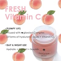 Glowiest Sweet Dreams Overnight Lip Mask - Peach — image 2