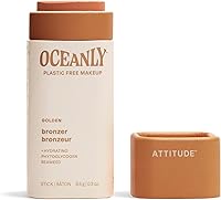 ATTITUDE Oceanly Plastic-Free Bronzer Stick, Golden — image 1