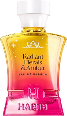 H HABIBI Radiant Florals & Amber Musk Arabian Perfume for Women 2.5oz