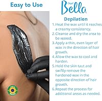 Depil Bella Black Elastic Confetti Hard Wax Beads, 2.2 lbs — image 5