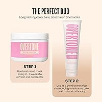 Overtone Cotton Candy Pink Semi-Permanent Hair Dye Conditioner 8oz — image 3