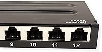 TRENDnet TC-P12C6AS 12-Port Cat6A Shielded Patch Panel — image 8