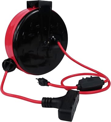 Ultra Explorer 30 Ft Retractable Extension Cord Reel