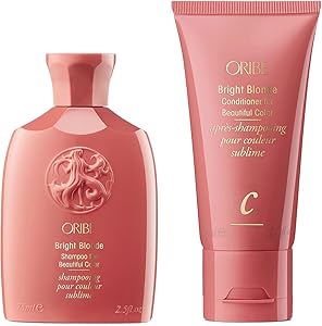 Oribe Bright Blonde Shampoo and Conditioner Travel Bundle Review