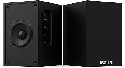 BESTISAN SR16 Bookshelf Speakers
