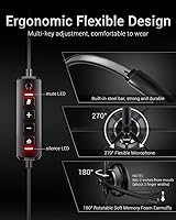 awatrue EH05-U Wired USB Headset with Noise Cancelling Microphone — image 4