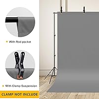 CPLIRIS 10x12ft Gray Backdrop Photography Background — image 5