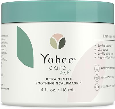 Yobee Ultra Gentle Soothing Scalp Mask for Babies 4oz