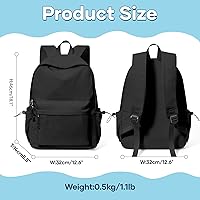 UPPACK Black School Backpack — image 2
