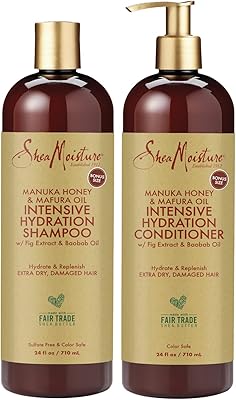 Shea Moisture Intensive Hydration Shampoo & Conditioner Set 24oz