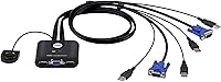 ATEN CS22U 2-Port USB VGA KVM Switch — image 1