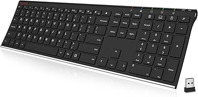 ALLIFE 2.4G Wireless Keyboard