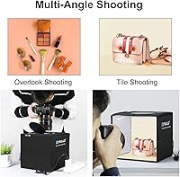 DEPTHLAN Foldable Photo Box 12 Background Colors LED Studio Kit — image 6