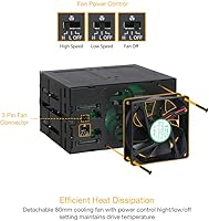 ICY DOCK ToughArmor MB508SP-B 8-Bay 2.5” SAS/SATA Hot Swap Backplane Enclosure — image 9