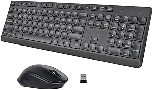 HUO JI Silent Wireless Keyboard and Mouse Combo Review