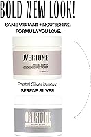 oVertone Serene Silver Hair Dye Conditioner 8oz — image 2