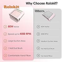 Rolokit 80W Nail Dust Collector — image 2